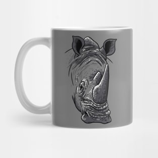 Rhino face Mug